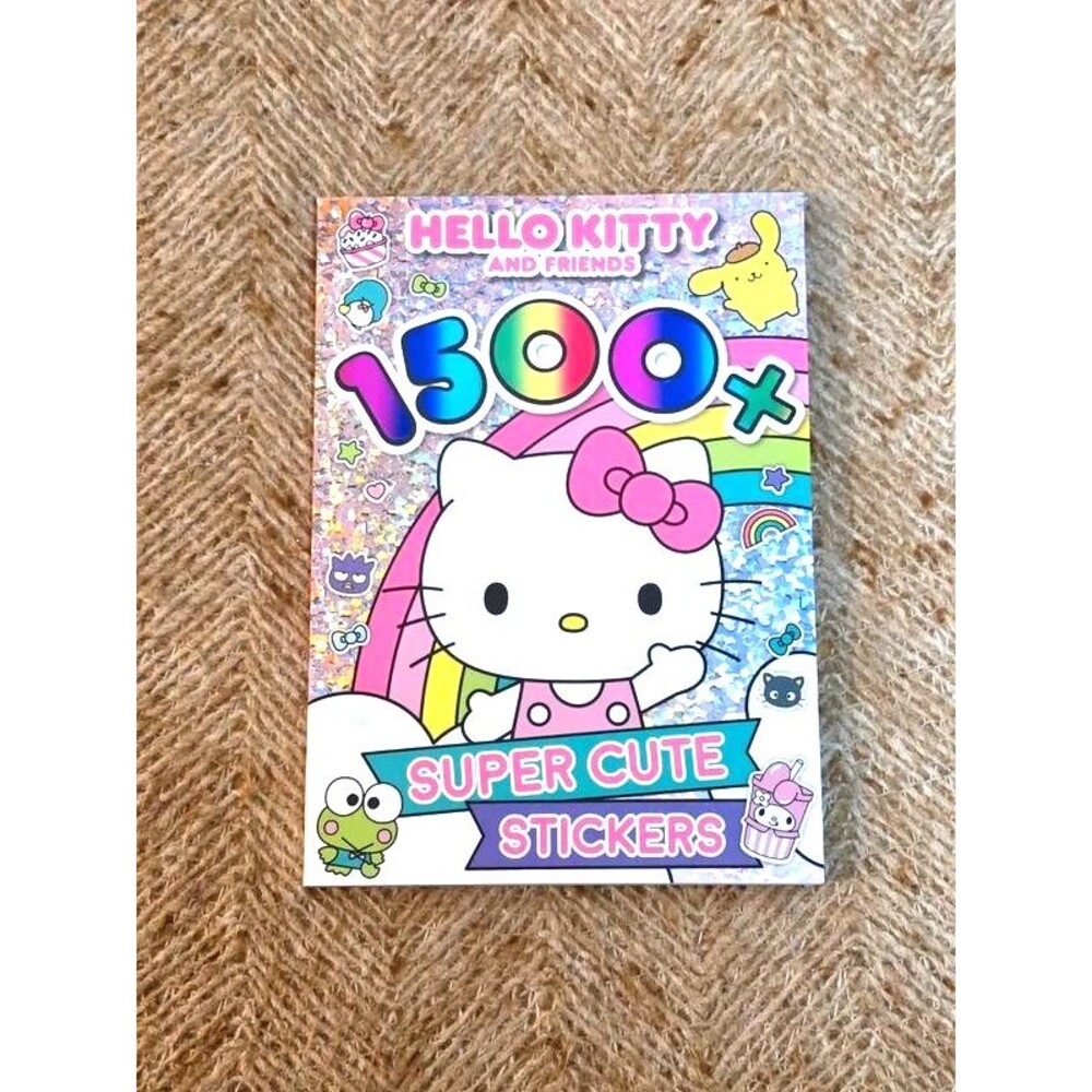 Brand New Hello Kitty and Friends 1500+ Super Cute Sticker Book!
